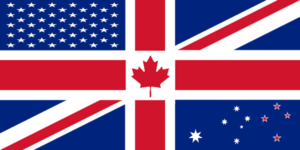 uk usa and australia mixed flag