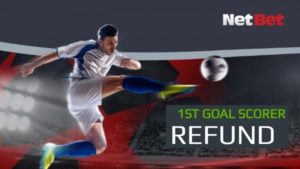 NetBet Offers a £25 Refund on your 1st Goalscorer Bets