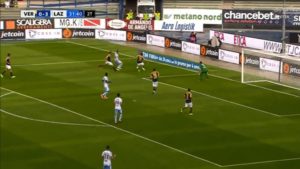 Coss.io ads at Italian Serie A